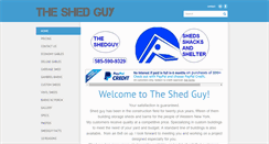 Desktop Screenshot of nyshedguy.com